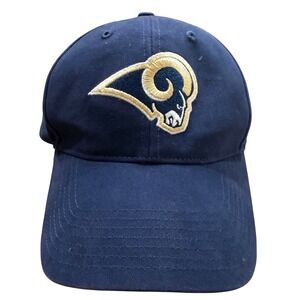 '47 Brand LA Rams Youth Adjustable Hat Navy Blue‎ NFL Embroidered Cap Football